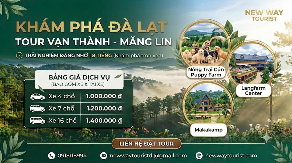Tour Vạn Thành Măng Lin
