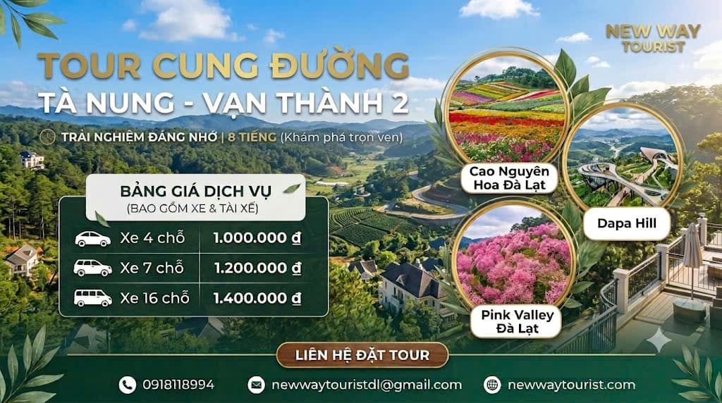 Tour Tham Quan Cung Đường Tà Nung Vạn Thành 2